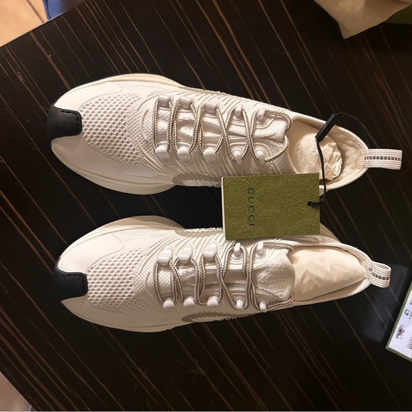 GUCCI Women's White Athletic Shoes - Picture 5 of 10